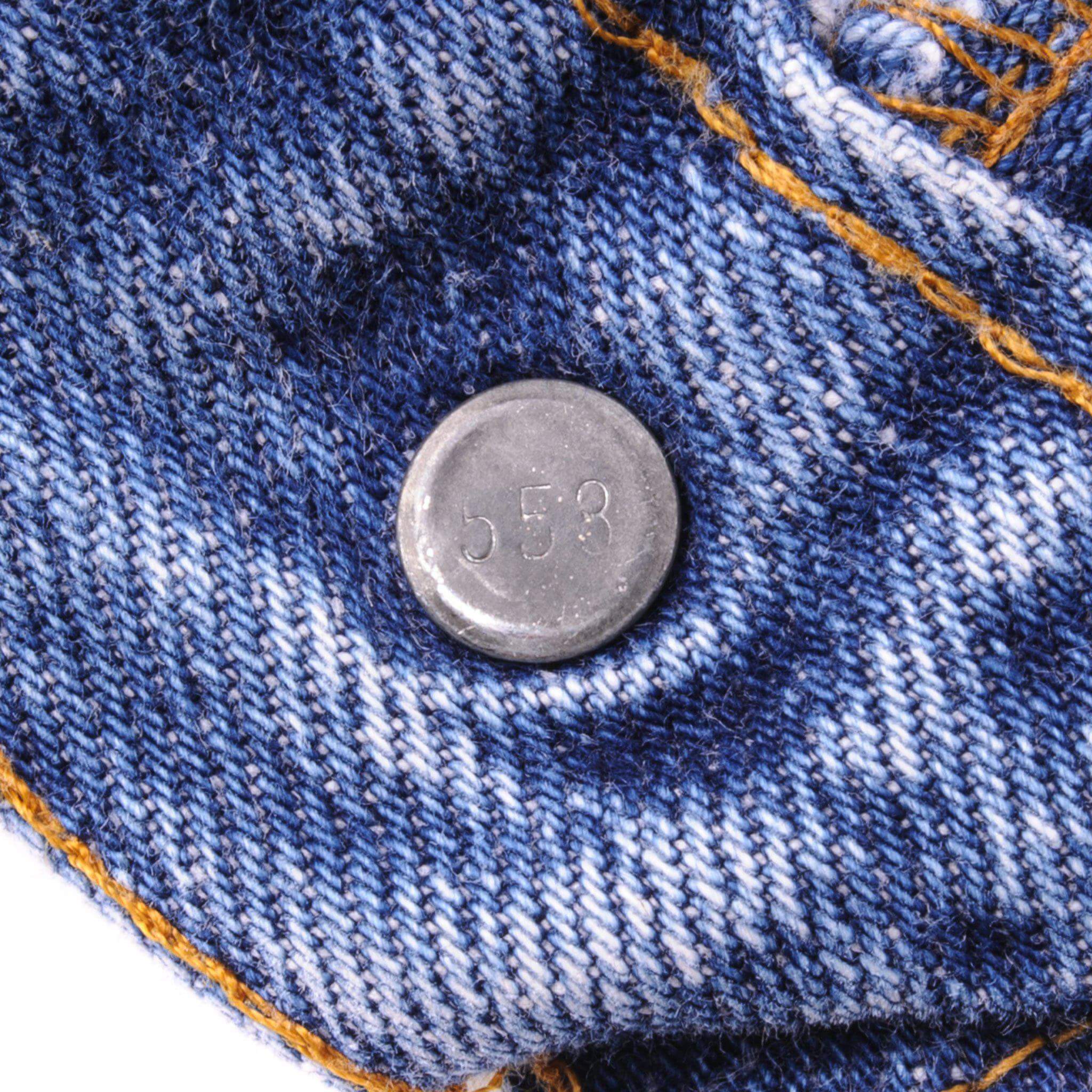 VINTAGE LEVIS 501 JEANS INDIGO 1984-1985 SIZE W31 L30 MADE IN USA