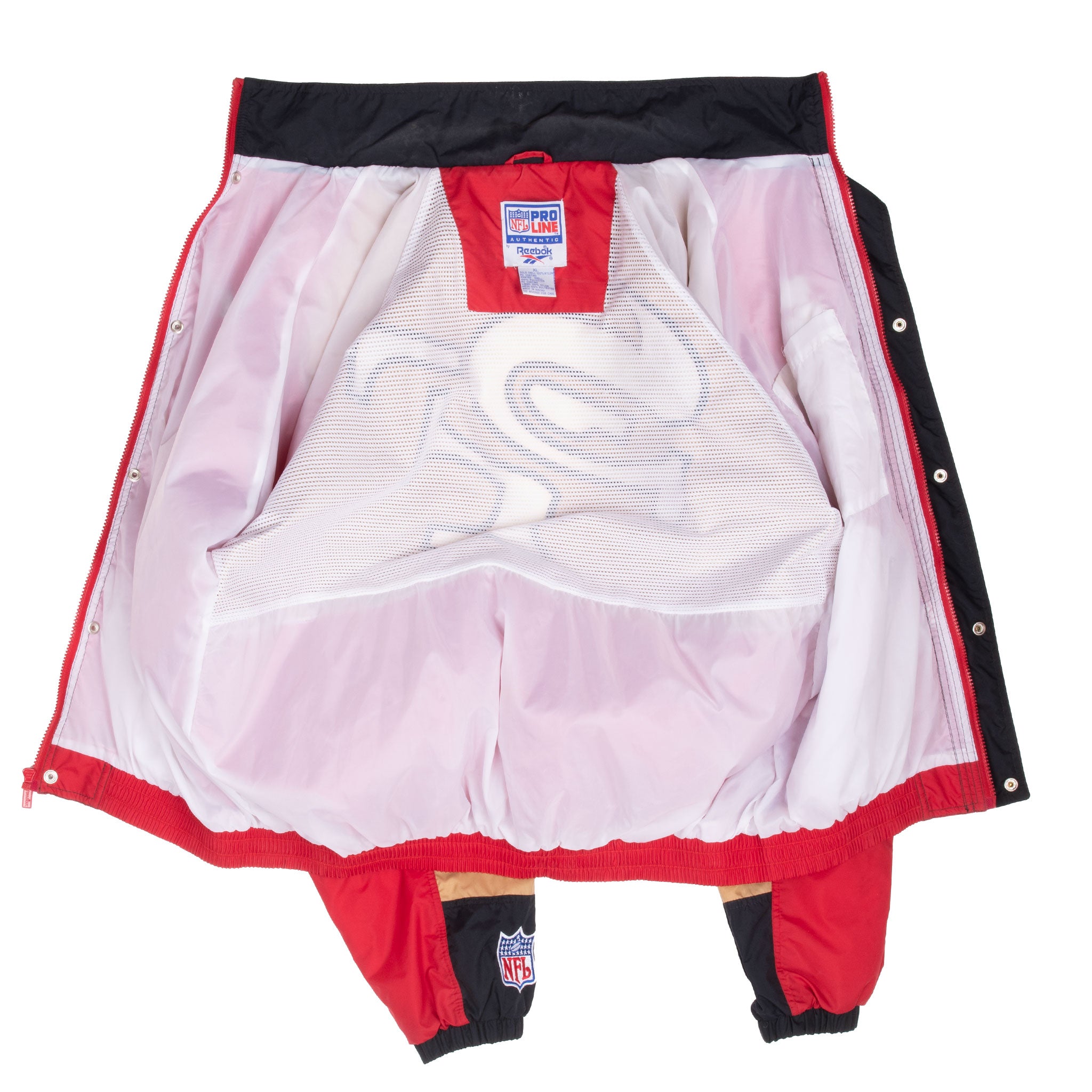 Vintage Nfl San Francisco 49Ers 1990S Reebok Jacket Size XL