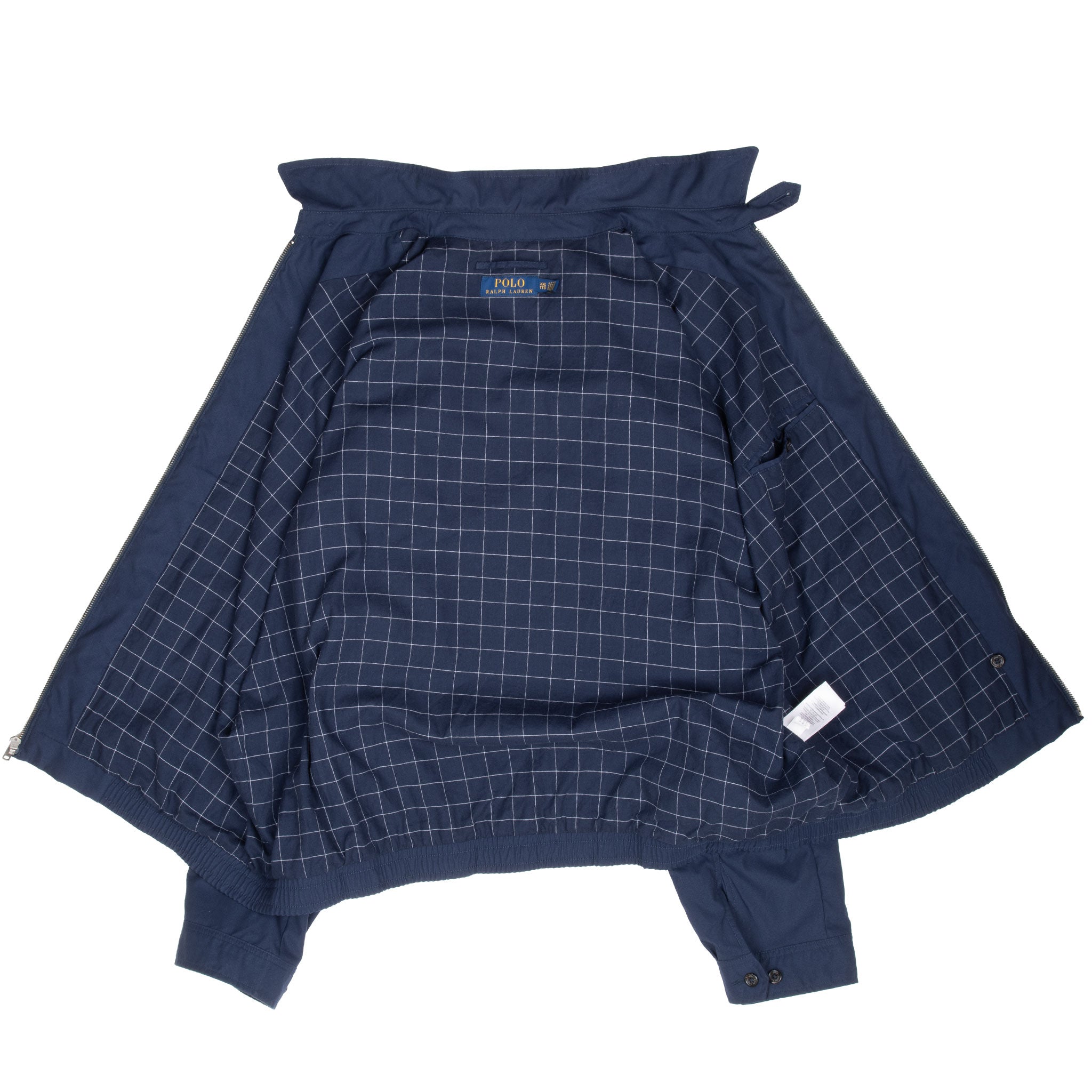 Vintage Polo Ralph Lauren Blue Harrington Golf Jacket Size 2XL