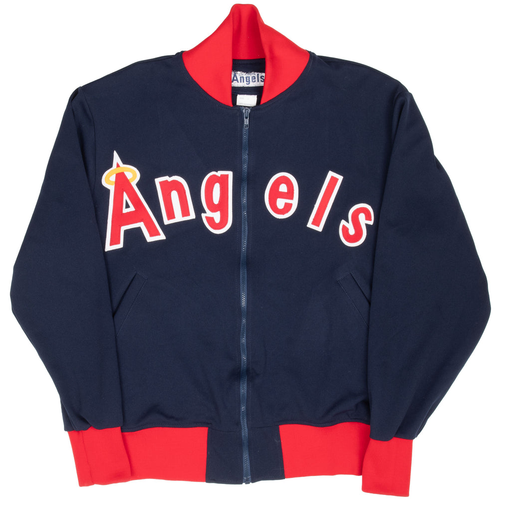 Vintage Mlb California Angels Track Jacket Size Large