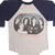 VINTAGE JOURNEY E5C4P3 TOUR RAGLAN TEE SHIRT 1981 SIZE SMALL MADE IN USA