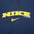 VINTAGE NIKE SPELLOUT BLUE TEE SHIRT 1990S SIZE MEDIUM