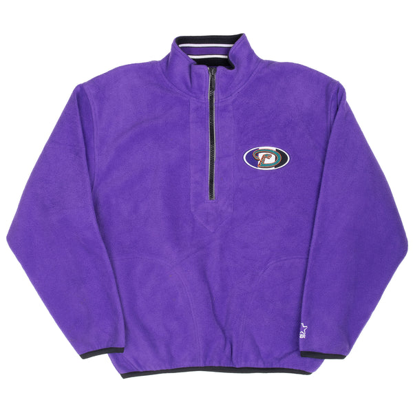 Vintage Mlb Arizona Diamondbacks Starter Pullover Fleece Jacket 1990S Size Medium