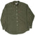 Vintage Levis Pocket Olive Green Denim Shirt 2000S Size Large