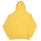 Vintage Yellow Nike Center Swoosh Hoodie 1990S Size XL Made In USA Travis Scott