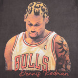 Bootleg Tee Shirt Nba Dennis Rodman Chicago Bulls Size XL Single Stitch
