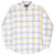 Vintage Ralph Lauren Yellow White Plaid Checker Shirt 1990S Size XL