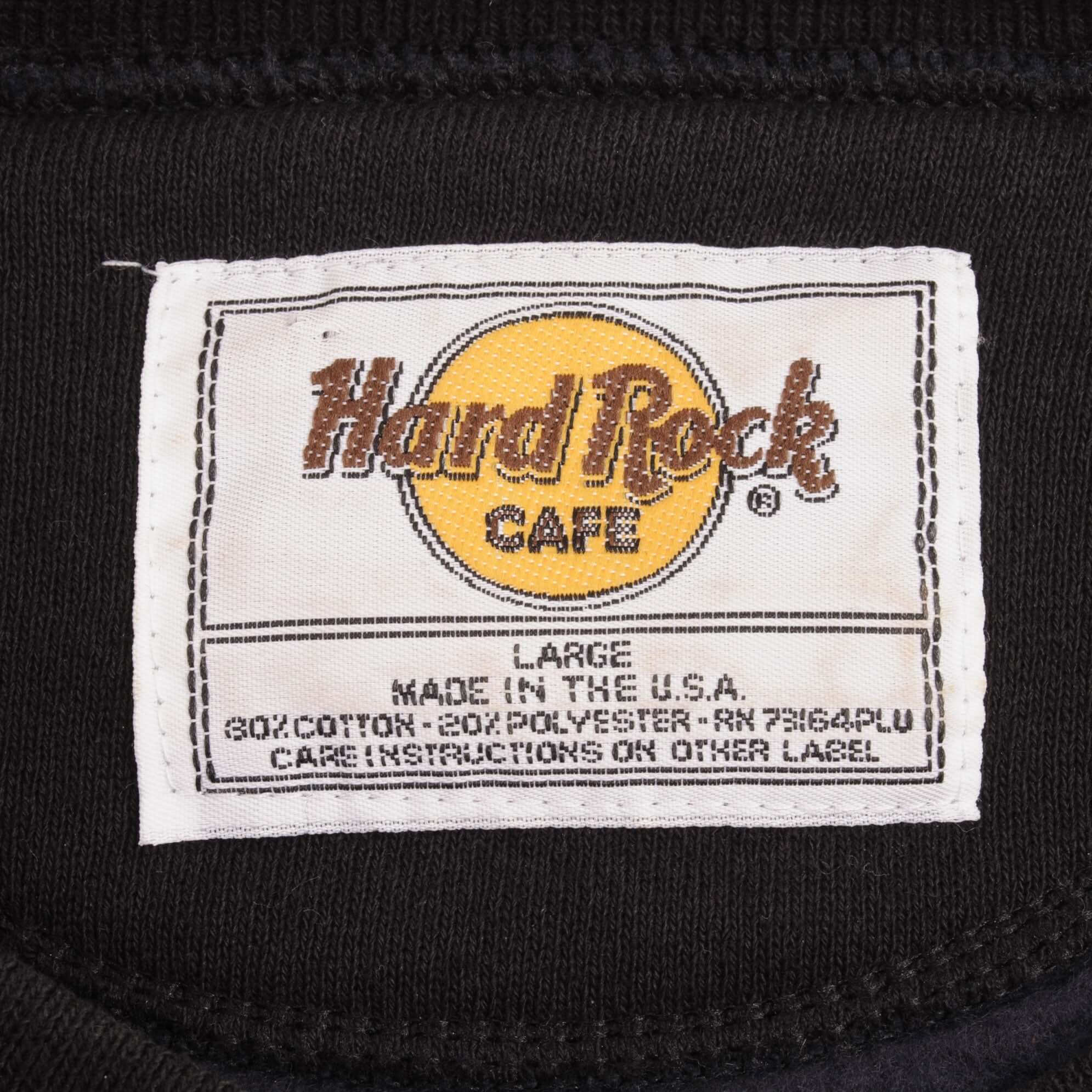 Vintage Hard Rock Cafe Save The Planet Orlando Sweatshirt 1990S XL Made In USA