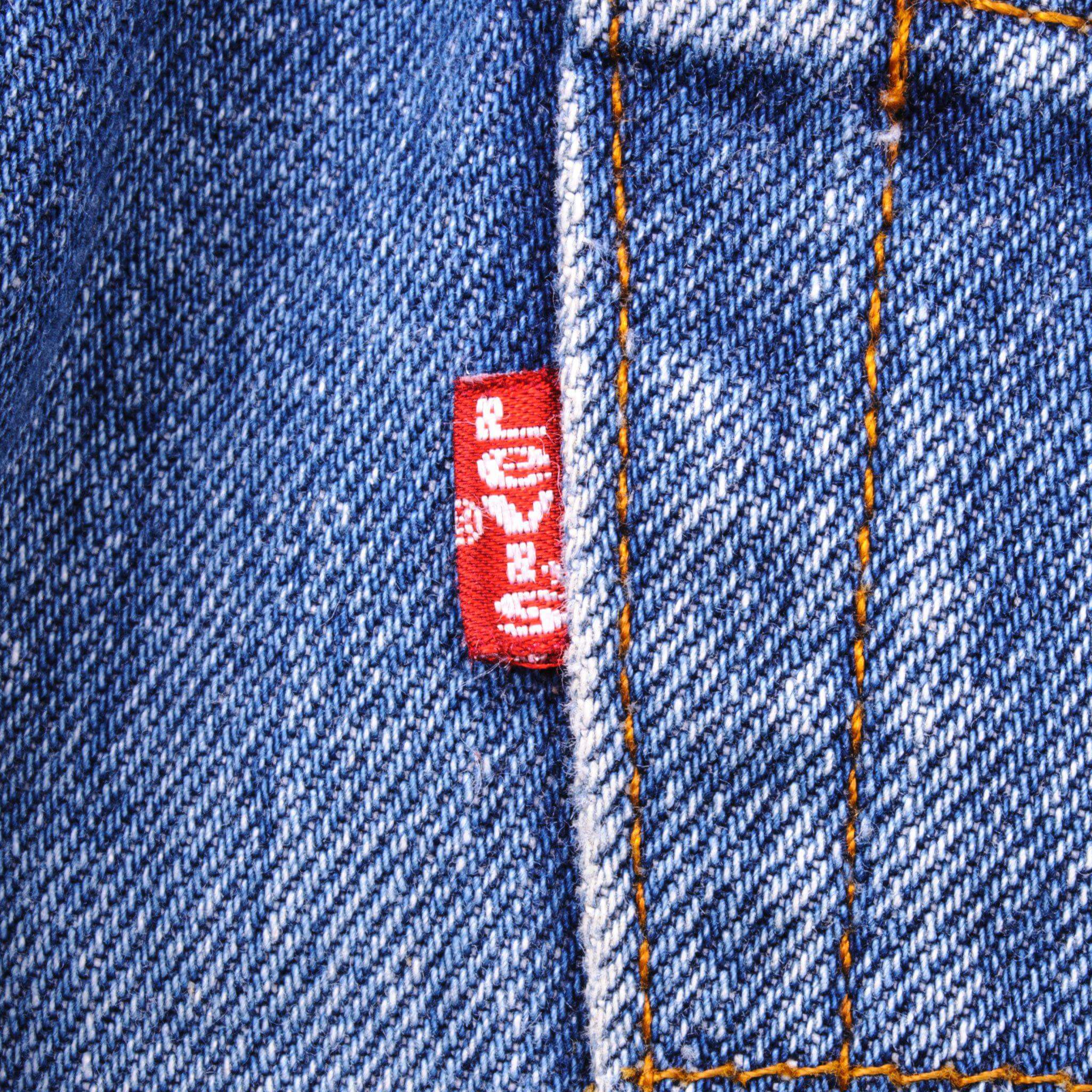 VINTAGE LEVIS 501 JEANS INDIGO 1985-1988 SIZE W30 L32 MADE IN USA