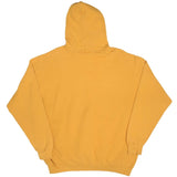 VINTAGE NIKE CENTER SWOOSH YELLOW TRAVIS SCOTT HOODIE 1990S XL MADE USA