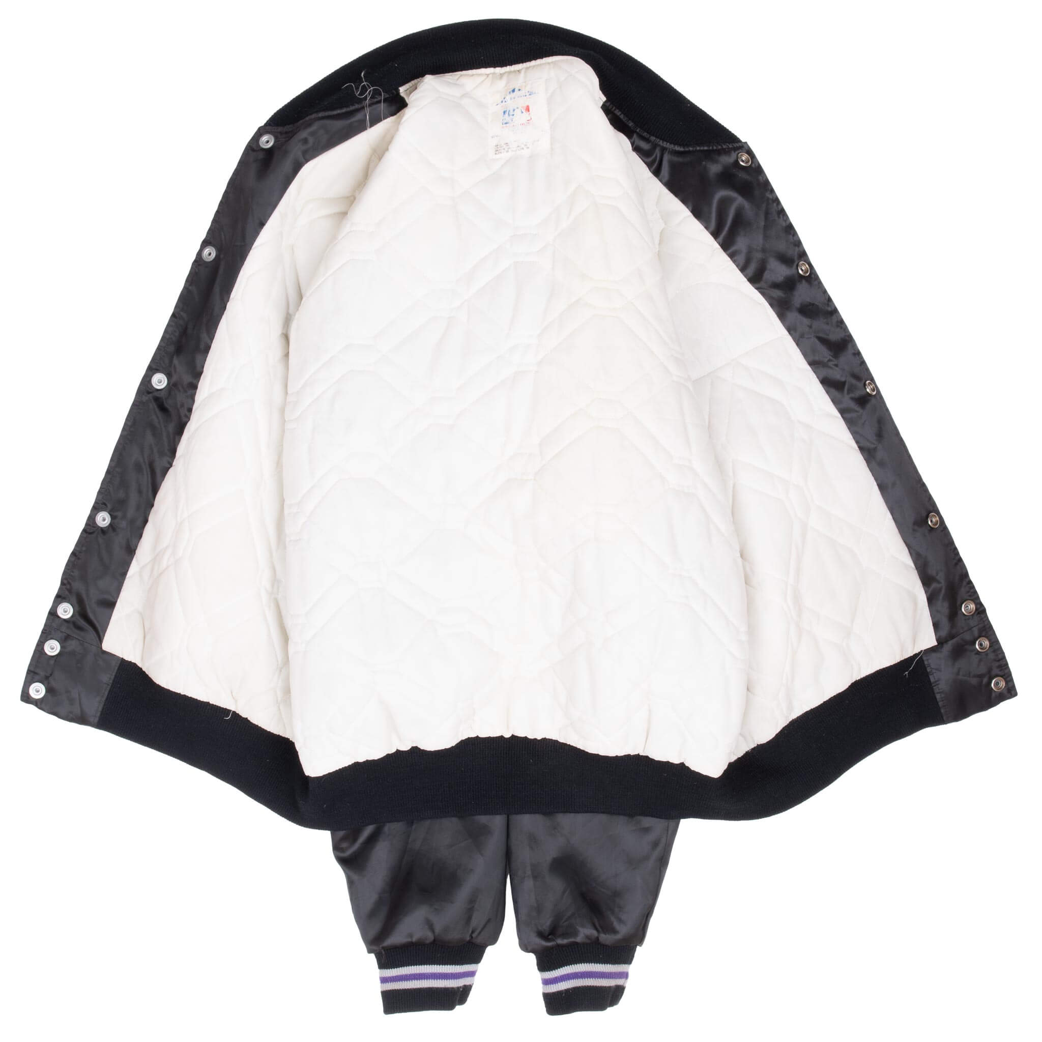 Vintage Mlb Colorado Rockies Satin Varsity Jacket 1990S Size XL Made In Usa