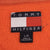 Tommy Hilfiger neck label marked L/G on orange fleece
