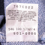 VINTAGE LEVIS 501 JEANS INDIGO 1988-1993 SIZE W32 L32 MADE IN USA