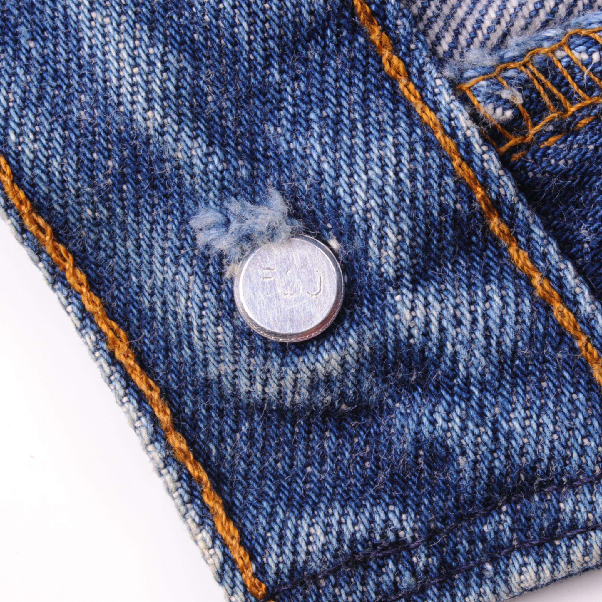 VINTAGE LEVIS 501 JEANS 1985-1988 INDIGO SIZE W32 L30 MADE IN USA