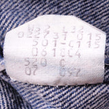 VINTAGE LEVIS 501 JEANS 1985-1988 INDIGO SIZE W32 L30 MADE IN USA
