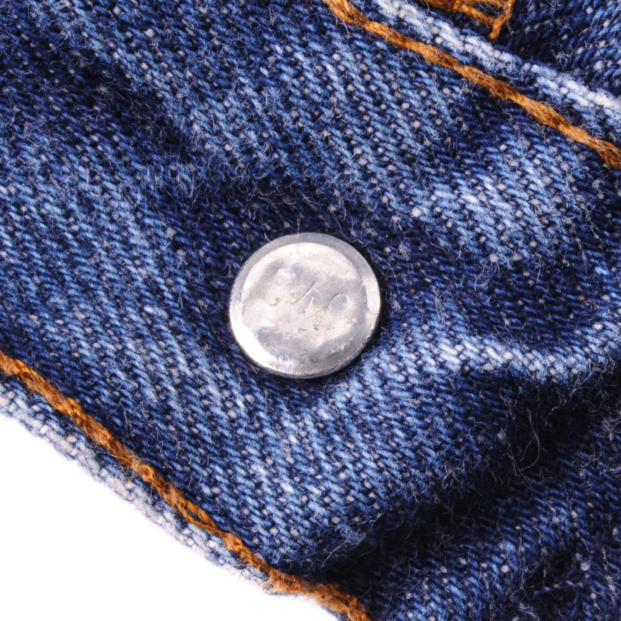 VINTAGE LEVIS 501 JEANS INDIGO 1970-1985 SIZE W34 L28 MADE IN USA