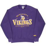 Vintage Nfl Minnesota Vikings Sweatshirt 1999 Size Medium Made In USA
