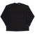 Vintage Black Nike Long Sleeve High Neck 1990s Heavy Weight Tee Shirt Size XL Made In USA