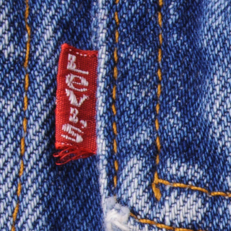 VINTAGE LEVIS TYPE 3 JACKET 2 POCKETS SINGLE STITCH 1980S SIZE 40 MADE IN USA