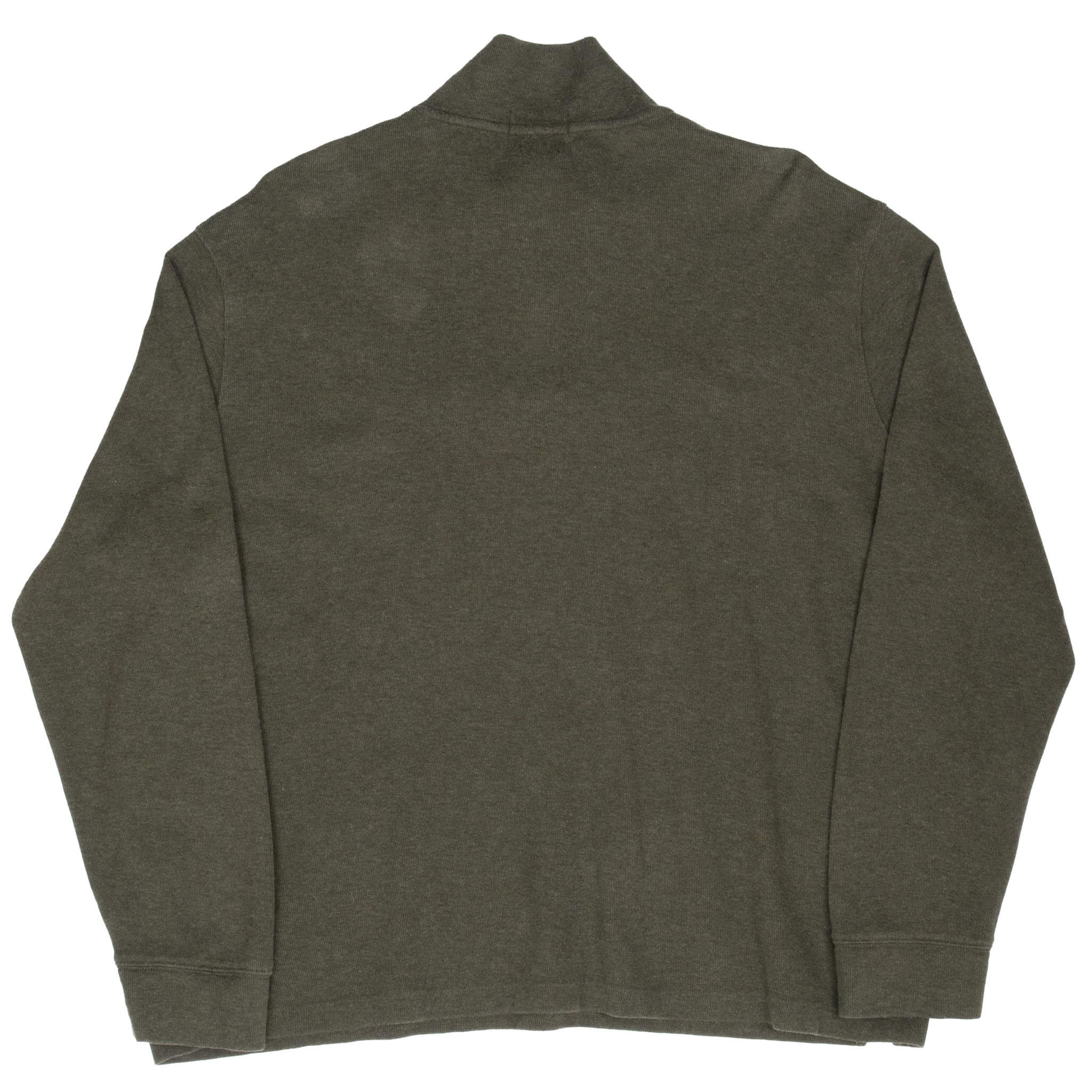 Polo Ralph Lauren Green Quarter 1/4 Zip Sweater Size 2XL