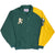 Vintage Starter Mlb Oakland Athletics Green Windbreaker Jacket 1990S Size XL