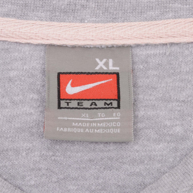 VINTAGE CLASSIC NIKE SWOOSH GREY HEAVYWEIGHT SWEATSHIRT 2000S XL