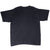 Back of black KISS short-sleeve T-shirt with no graphic