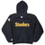 Vintage Starter Nfl Pittsburgh Steelers Heavy Hooded Windbreaker Jacket 1990S Size XL