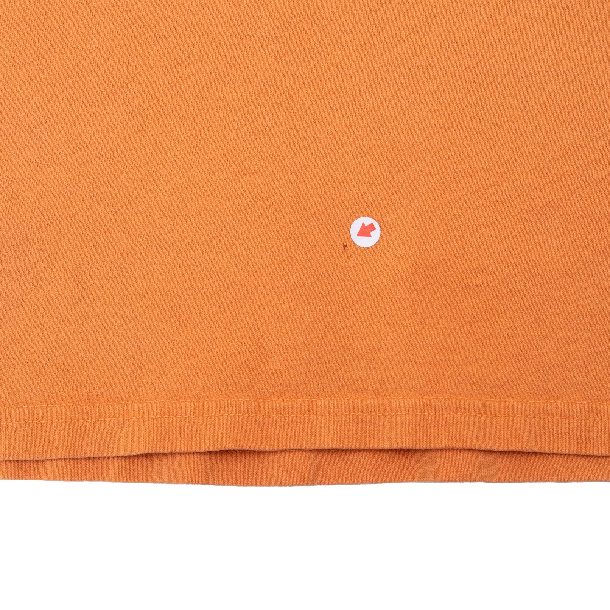 VINTAGE RALPH LAUREN POLO JEANS CO ORANGE RINGER TEE SHIRT 1990S XL