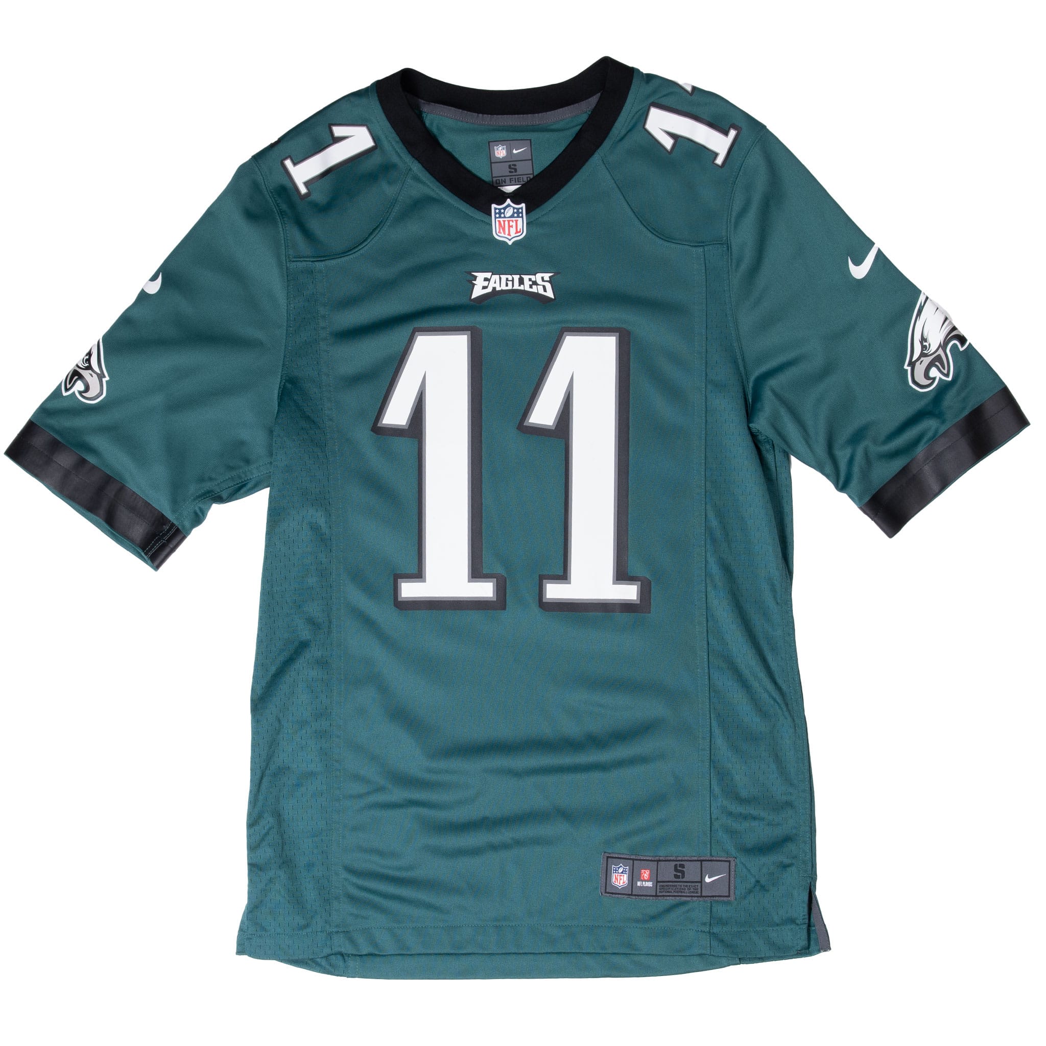VINTAGE NFL PHILADELPHIA EAGLES WENTZ #11 NIKE JERSEY SIZE SMALL