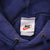Vintage Nike Big Swoosh Hoodie Sweatshirt 1990S Size Large Made In USA