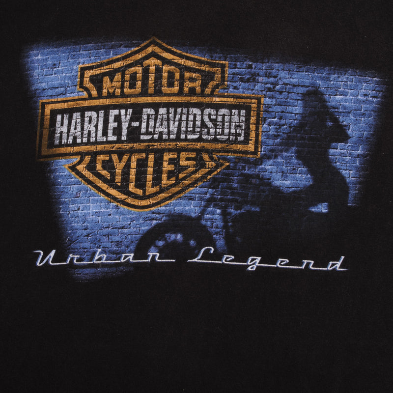 Vintage Harley Davidson Urban Legend Kansas City Tee Shirt 2007 Size XL