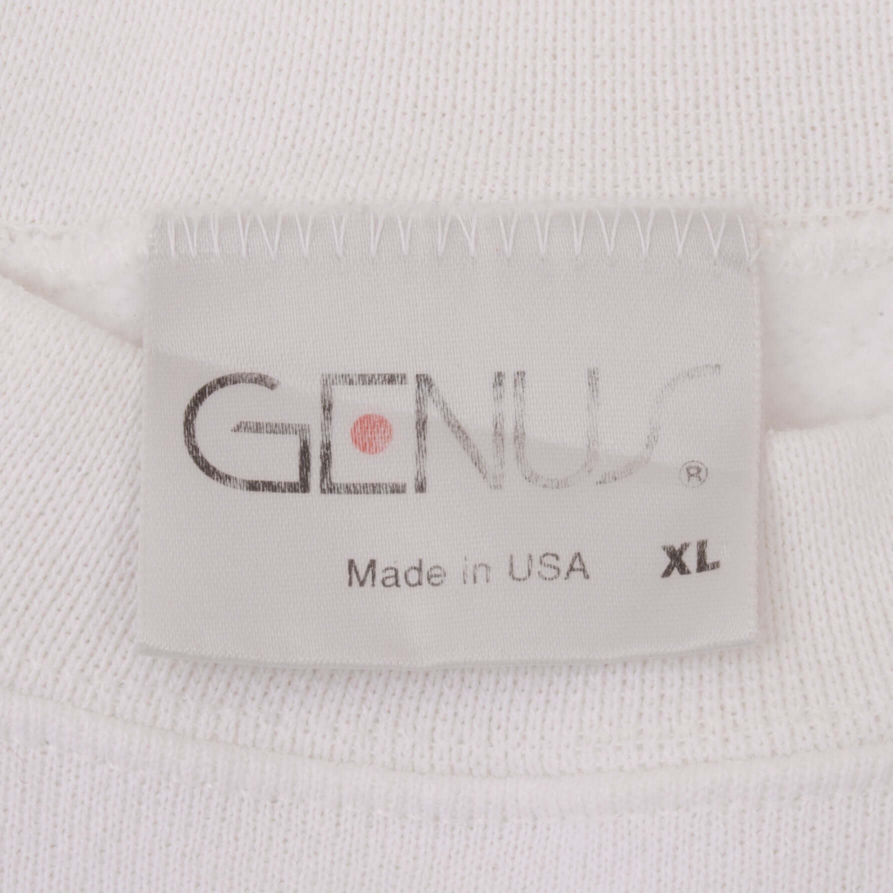 Vintage Looney Tunes Taz Fishing Sweatshirt Size XL Made In USA