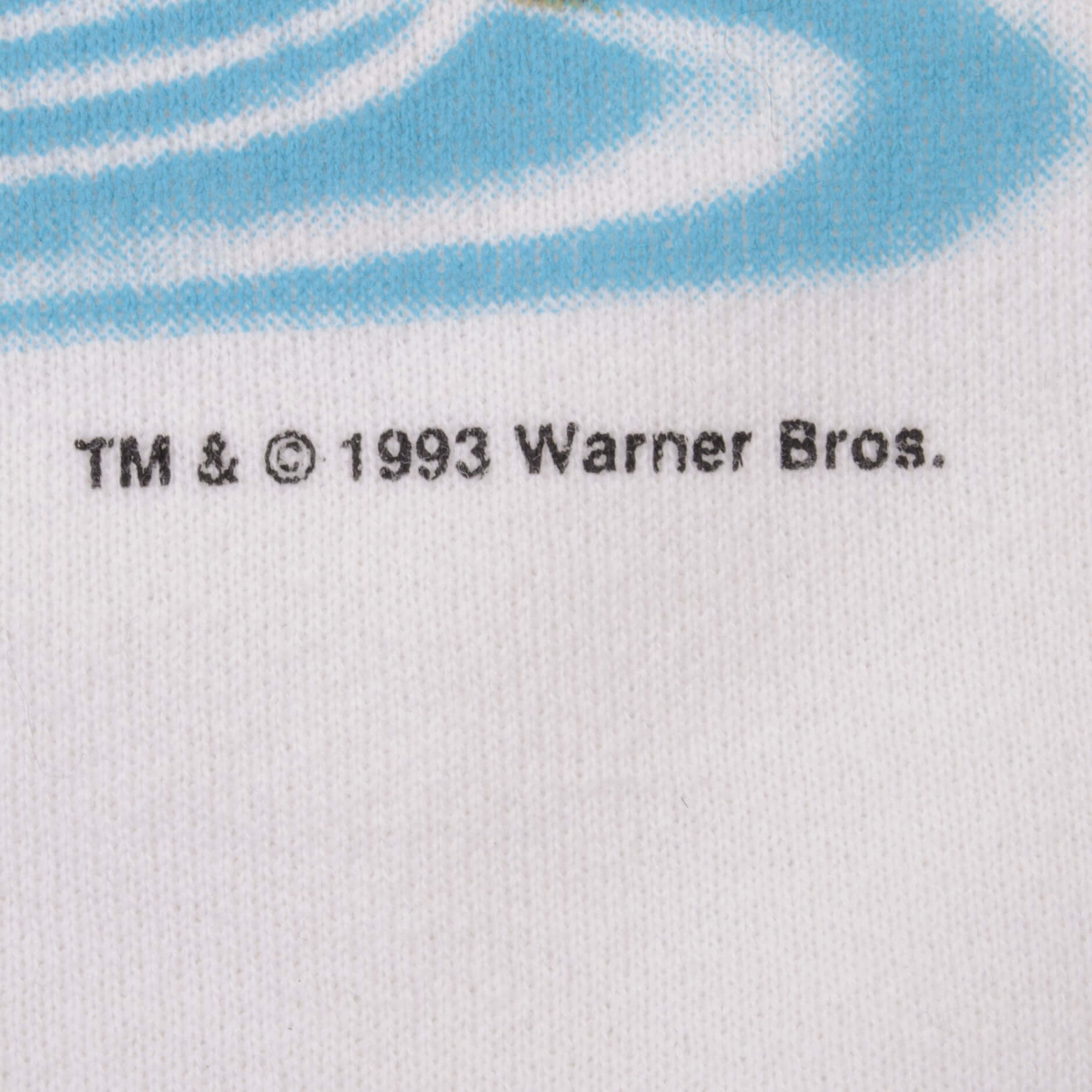 Vintage Looney Tunes Taz Fishing Sweatshirt Size XL Made In USA