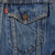 VINTAGE LEVIS TYPE 3 JACKET 2 POCKETS SINGLE STITCH 1980S SIZE 40 MADE IN CANADA