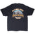 Back of black Harley-Davidson T-shirt with Alamo City San Antonio graphic