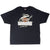 Full front view of black Harley-Davidson Cozumel T-shirt with iguana graphic