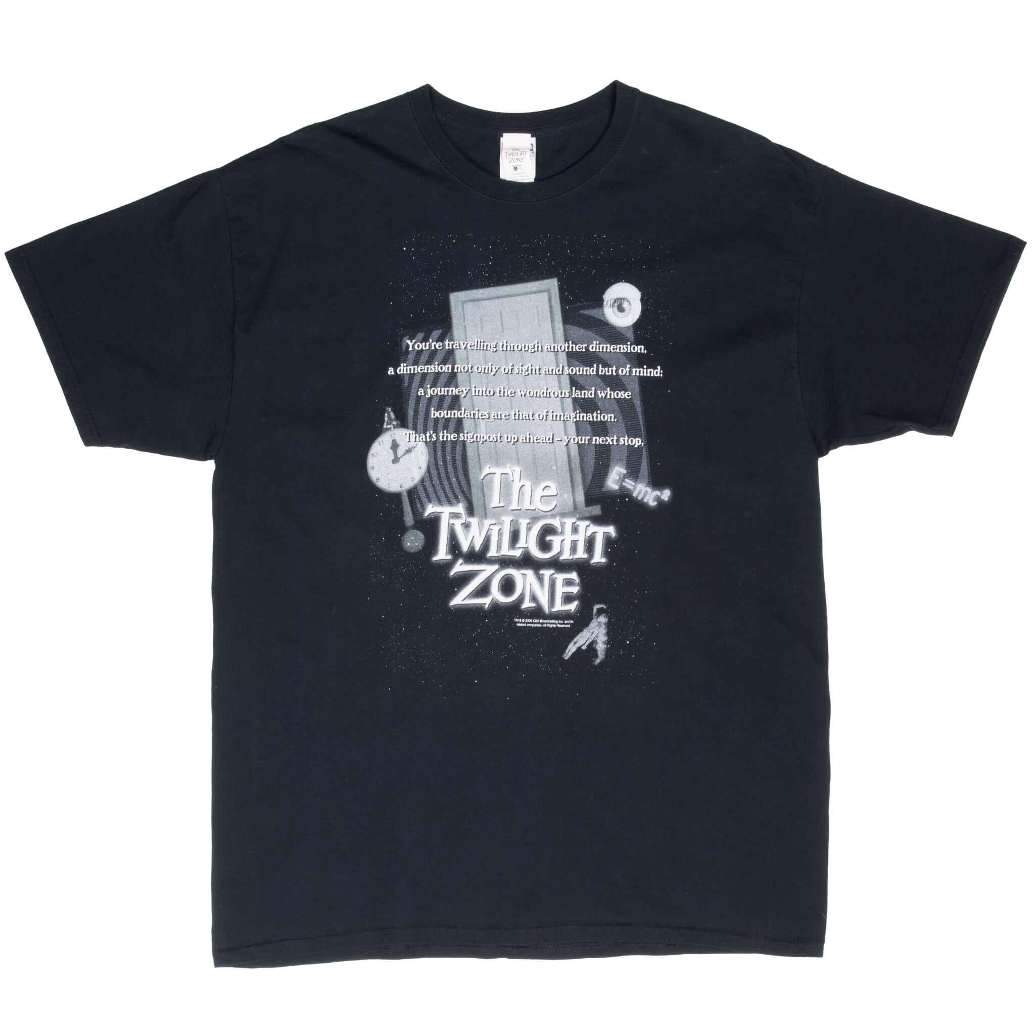 Vintage Disney The Twilight Zone 2015 Tee Shirt Size XL