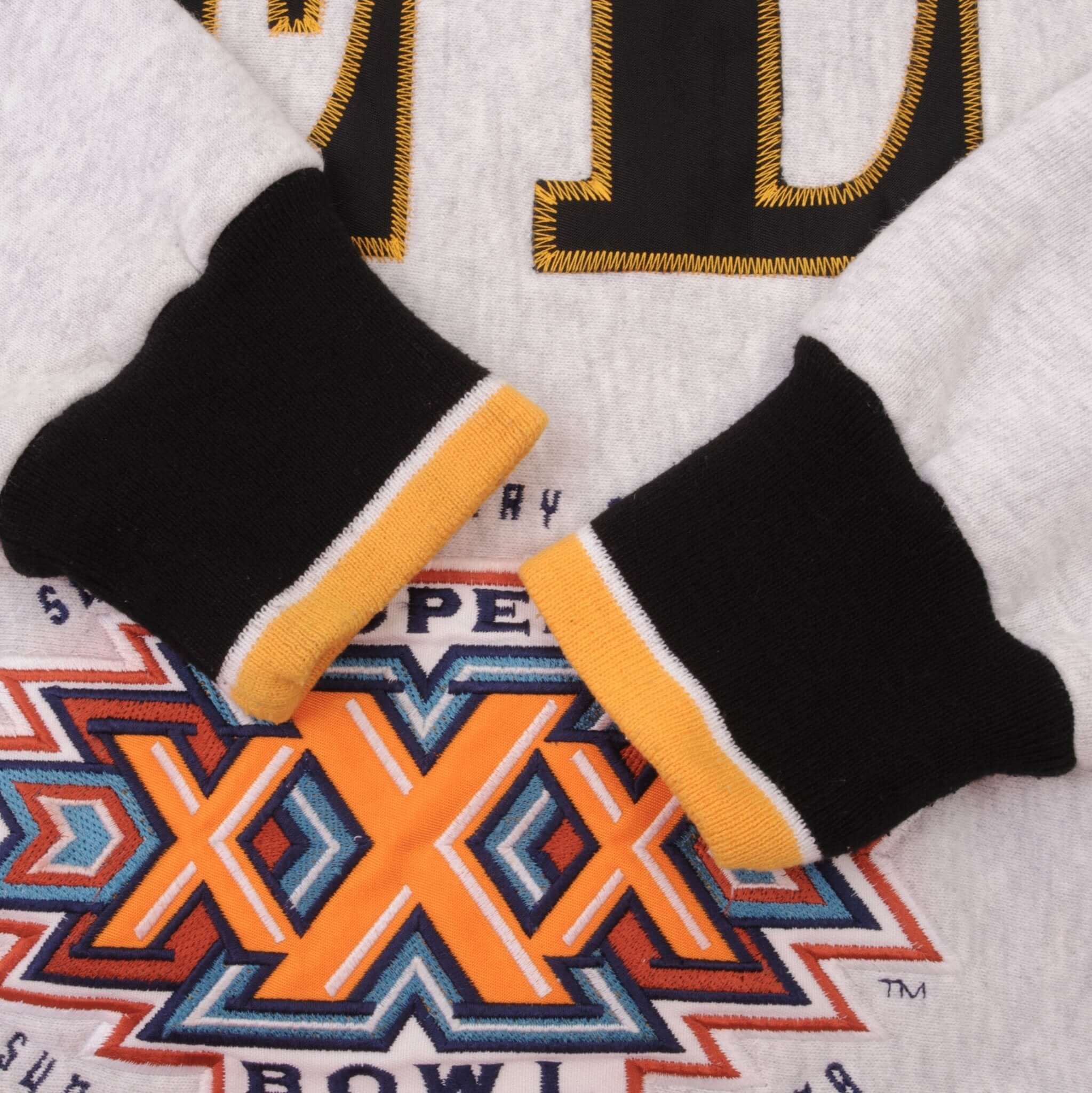 VINTAGE NFL STEELERS LEGENDS ATHLETIC SWEATSHIRT 1996 2XL MADE IN USA