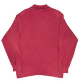 Vintage Nike FSU Florida State University Red Long Sleeve Turtle Neck Tee Shirt 1990S Size Medium Made In Usa