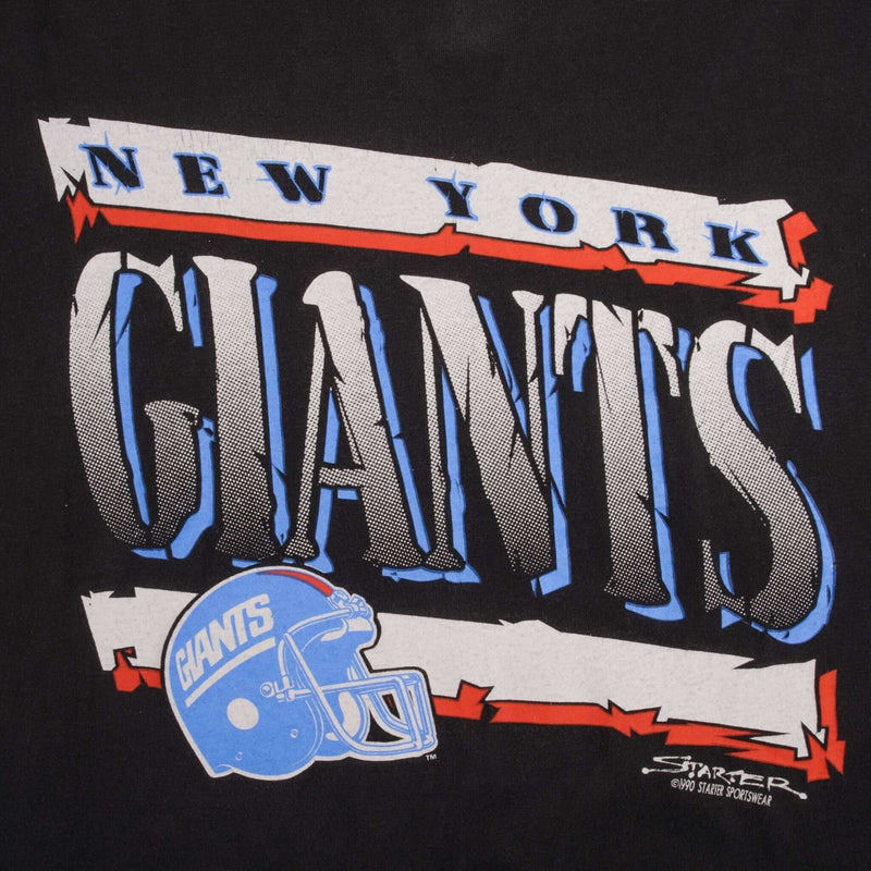 Vintage NFL New York Giants Tee Shirt 1990 Size XL Made In USA With Single Stitch Sleeves