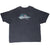 Full back of black Harley-Davidson T-shirt with Bahamas Nassau graphic