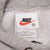 Vintage Gray Nike Center Swoosh Hoodie 1990S Size Medium Made In USA Travis Scott