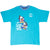 VINTAGE DISNEY MICKEY MOUSE TEAL TEE SHIRT 1990S SIZE LARGE