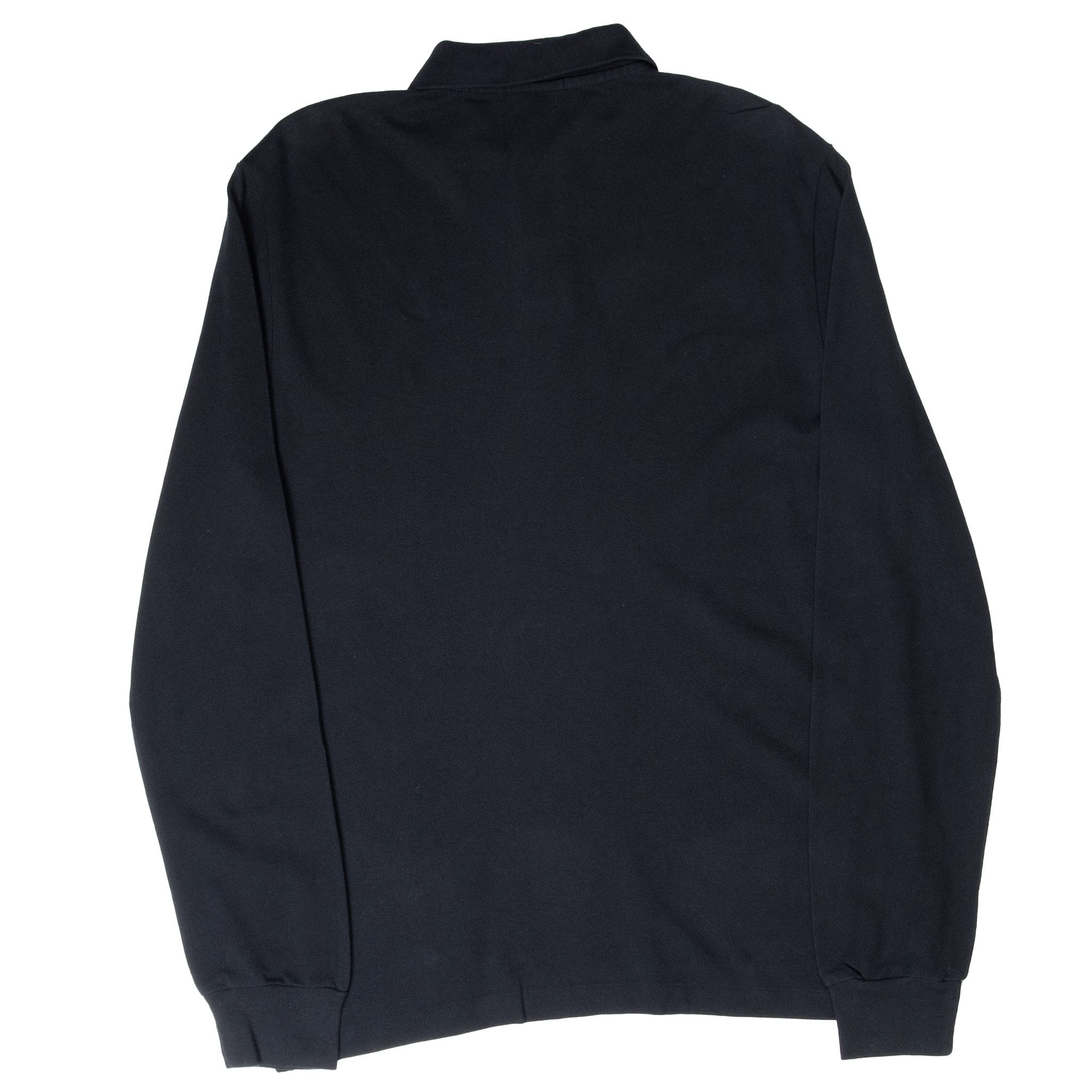 VINTAGE RALPH LAUREN BLACK LONG SLEEVE POLO SHIRT SIZE LARGE DEADSTOCK