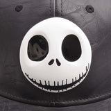 Vintage Disney Tim Burton The Nightmare Before Christmas Faux Leather Snap Back Cap 1990S