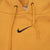 VINTAGE NIKE CENTER SWOOSH YELLOW TRAVIS SCOTT HOODIE 1990S XL MADE USA