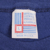 Vintage NFL Los Angeles Rams Tee Shirt Size Medium Made In USA With Single Stitch Sleeves Early 1990S