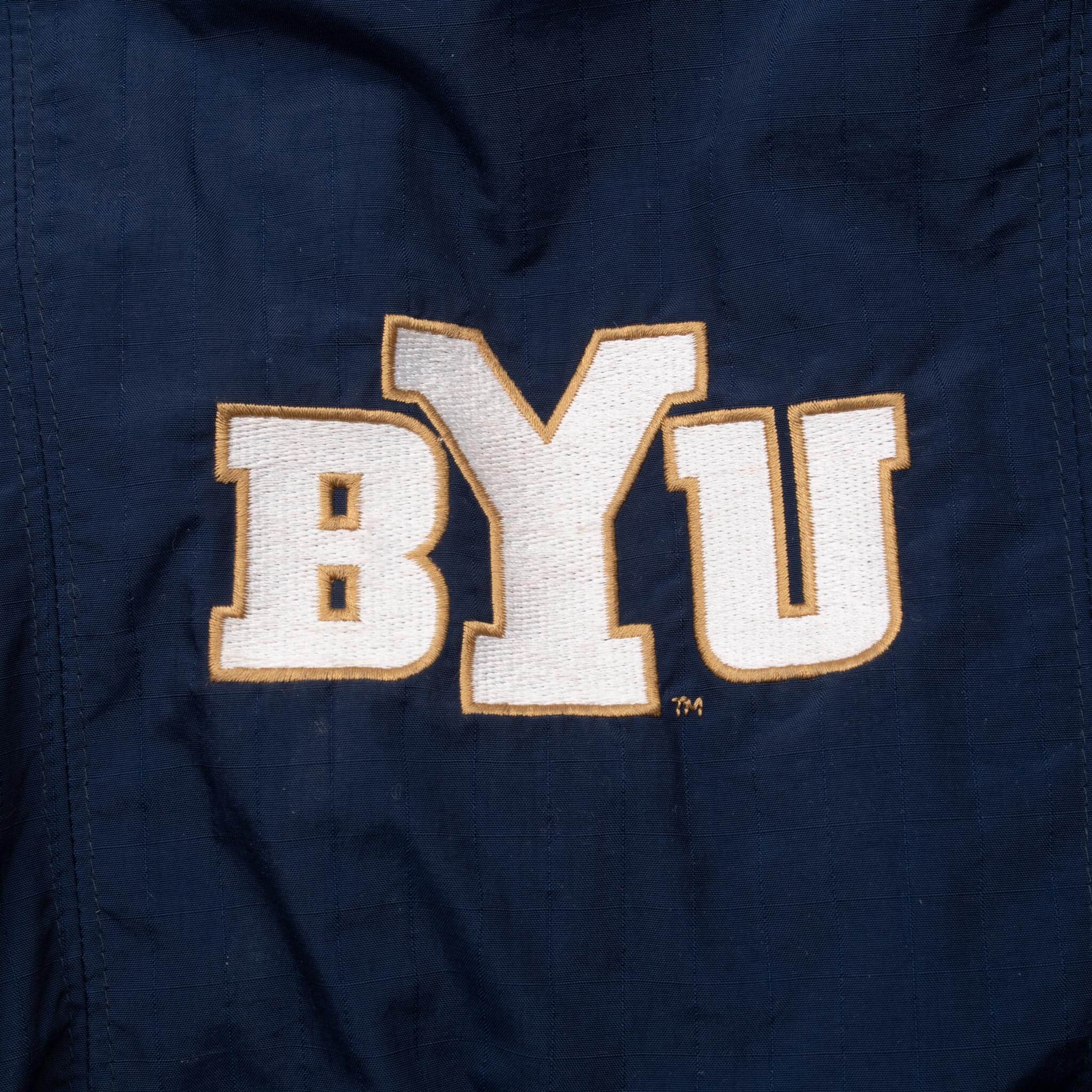 Vintage Nike Byu Brigham Young University Coat Jacket 2000S Size Large
