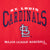 Vintage Mlb St Louis Cardinals Embroidered Sweatshirt 1990S Size XL Made In Usa